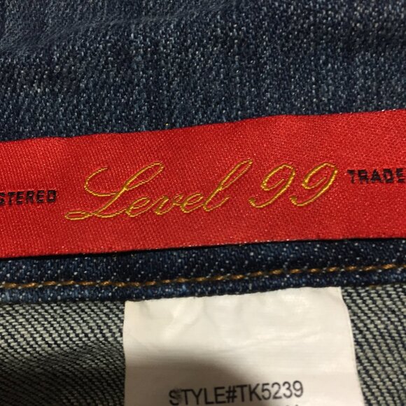 VINTAGE LEVEL 99 DENIM BLAZER JACKETS SIZE M - Picture 7 of 7